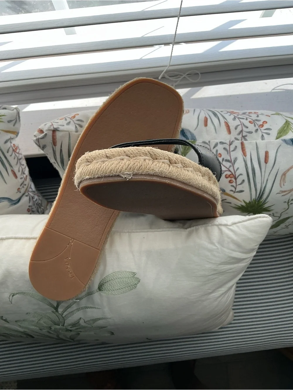 Prada Leather Espadrille with Natural Jute Trim OPEN TO REASONABLE OFFERS - Picture 6 of 10